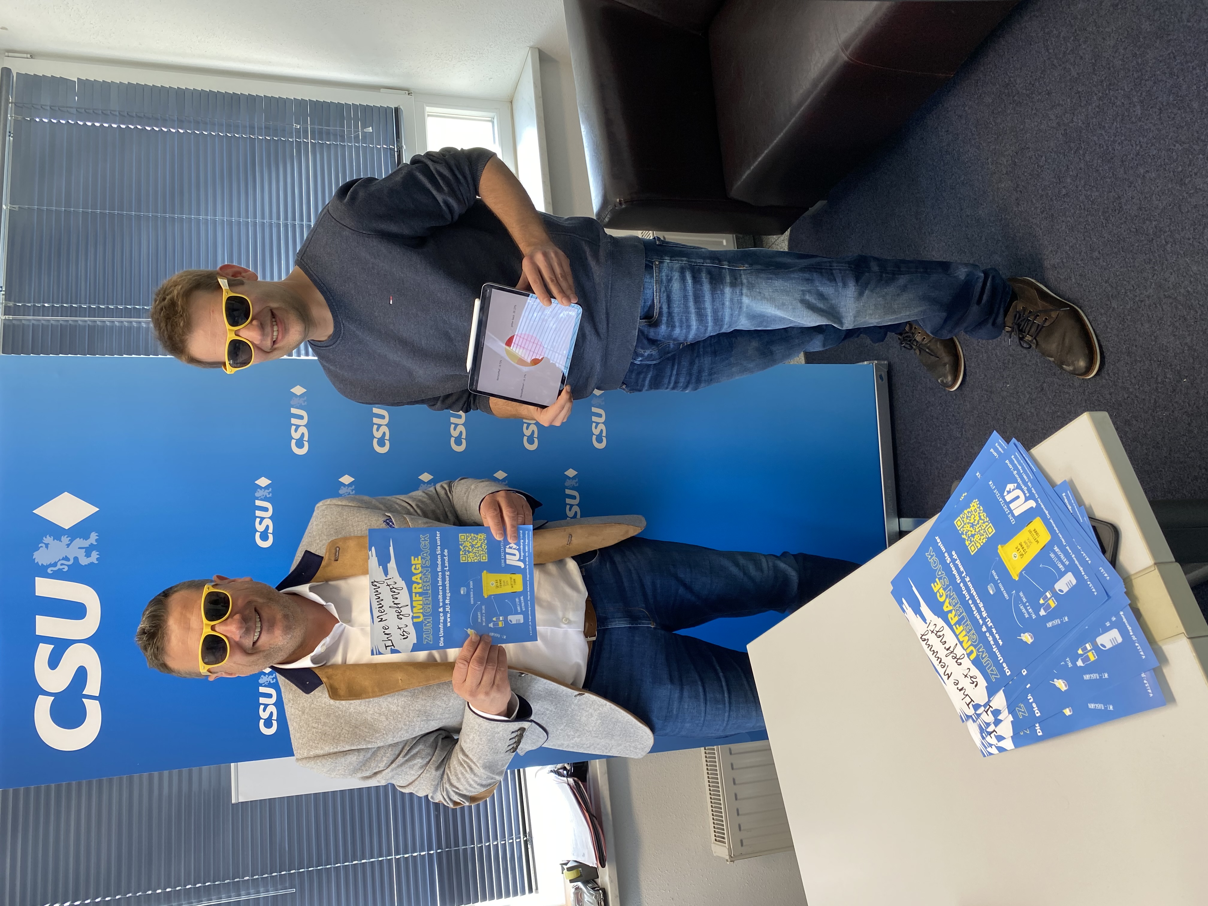 Wertstoffhof-Tour: Ortsbesuche und Gespräche vor Ort zur Gelben Tonne